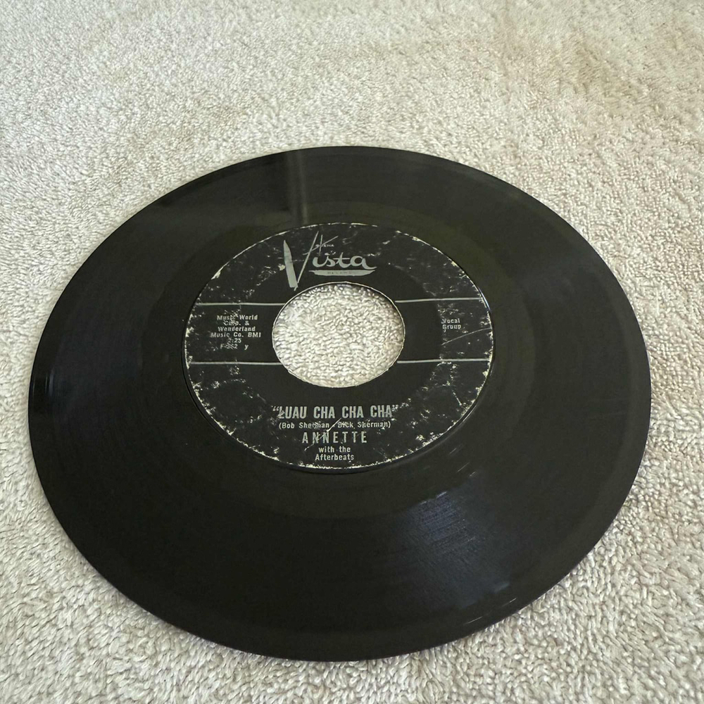 Vista Vinyl Record - Annette - Luau Cha Cha Cha - Black